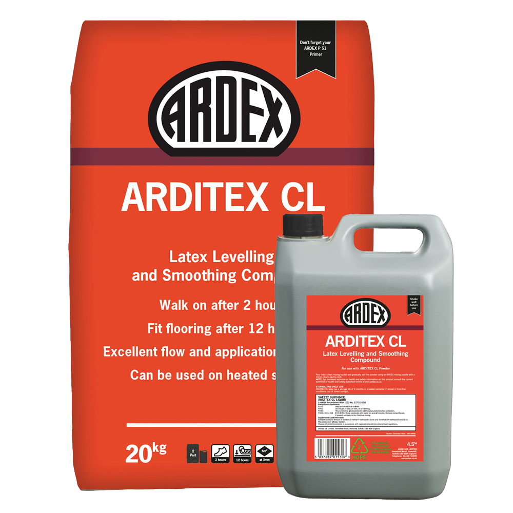 Arditex CL Smoothing and Levelling Compound | Screedworks UK