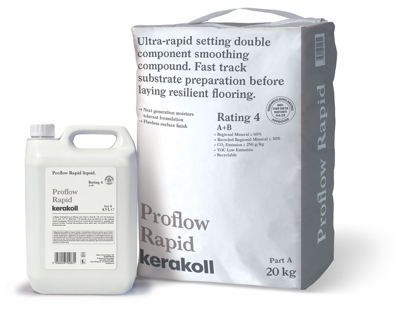 Kerakoll Proflow Rapid, 20kg + 4.5L