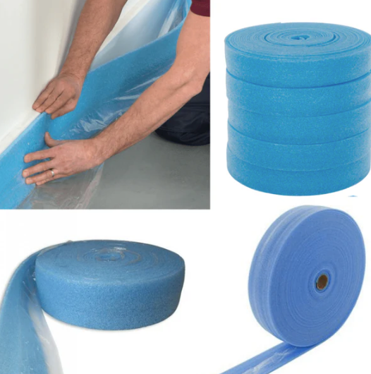 Perimeter Strip With PVC Apron, 50m Roll | Screedworks UK