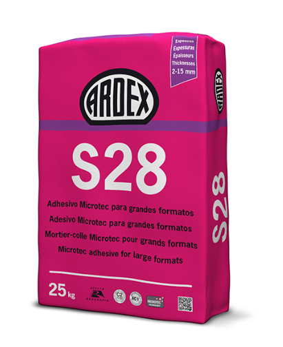 Ardex S28 Grey Tile Adhesive, 20kg | Screedworks UK