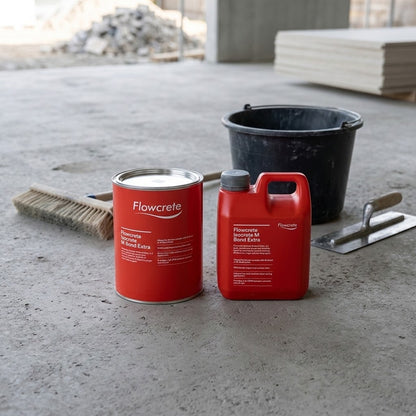Flowcrete Isocrete M-Bond Extra 12kg Black | Screed Works