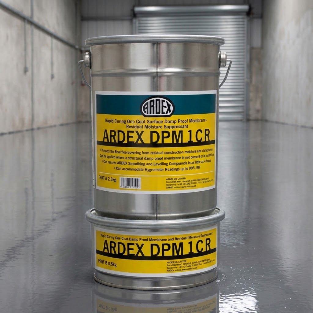 Ardex DPM1CR Rapid Drying One Coat Surface Damp Proof Membrane