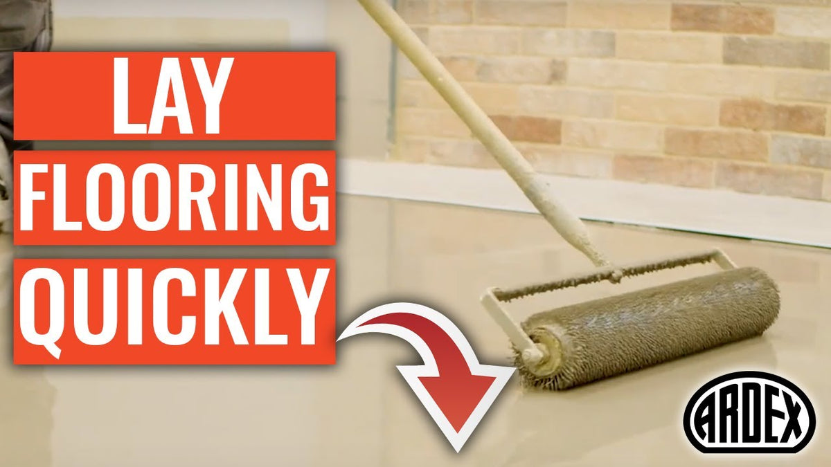 ARDEX K 40 FLOW - Fit LVT Flooring In As Little As 6 hours