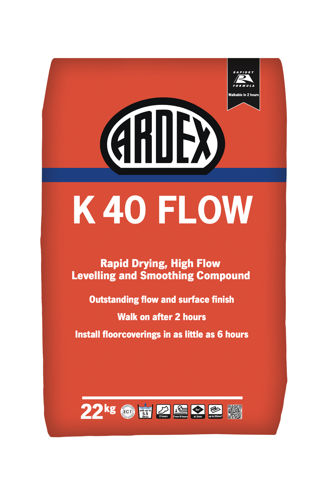 Ardex K40 Self-Levelling Compound, 20kg | Screedworks UK