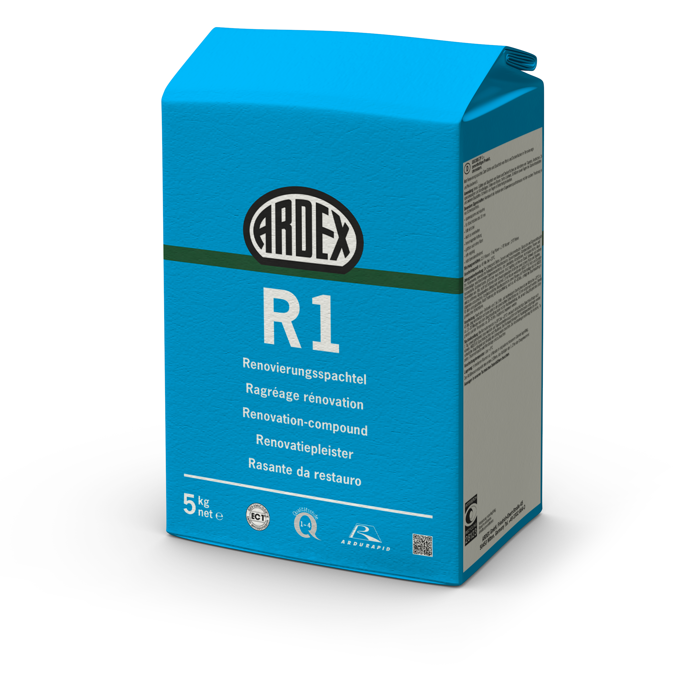 Ardex R1 Renovation Render, 25kg | Screed Works – Screed Works Shop