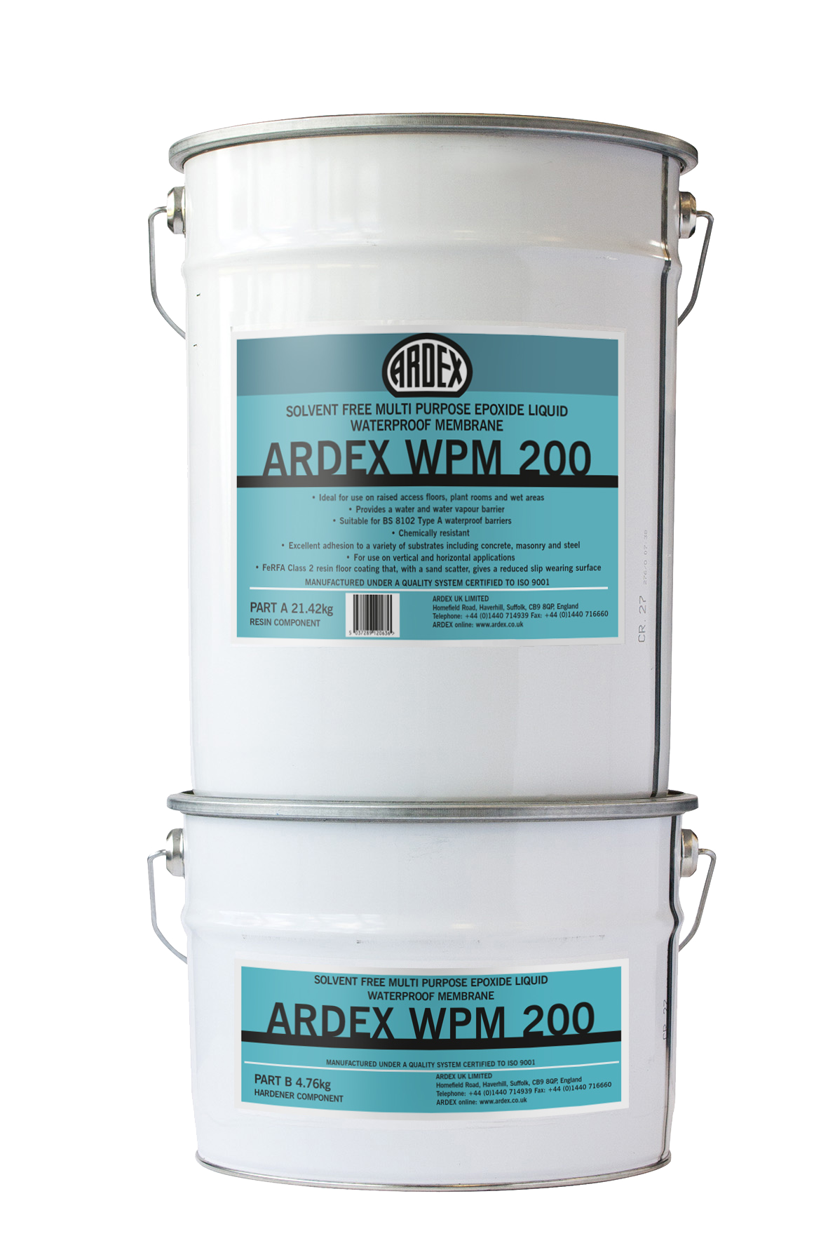 Ardex WPM 200 Solvent-Free Liquid Waterproof Membrane | Screedworks UK