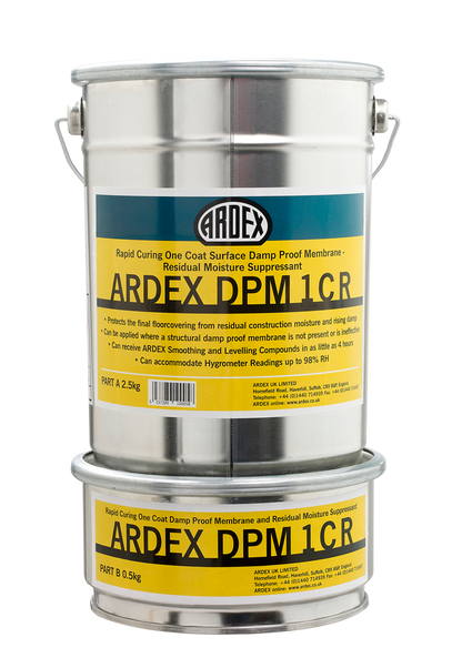 Ardex DPM1CR Rapid Drying One Coat Surface Damp Proof Membrane | Screed Works
