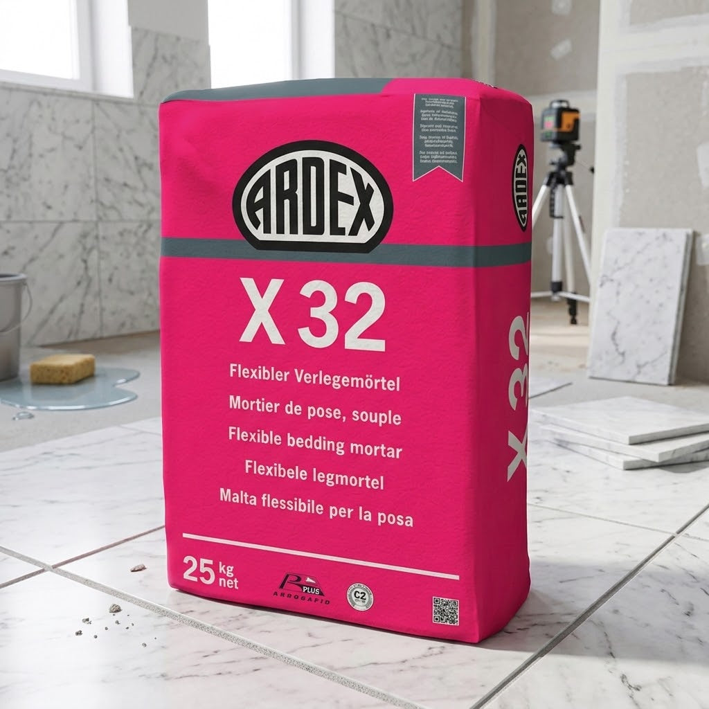 Ardex X32 Rapid Drying Natural Stone Adhesive (White), 20kg