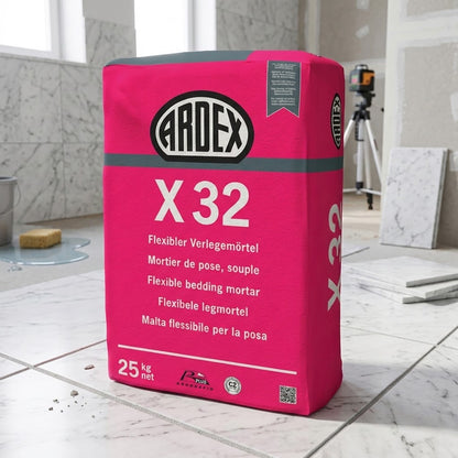 Ardex X32 Rapid Drying Natural Stone Adhesive (White), 20kg