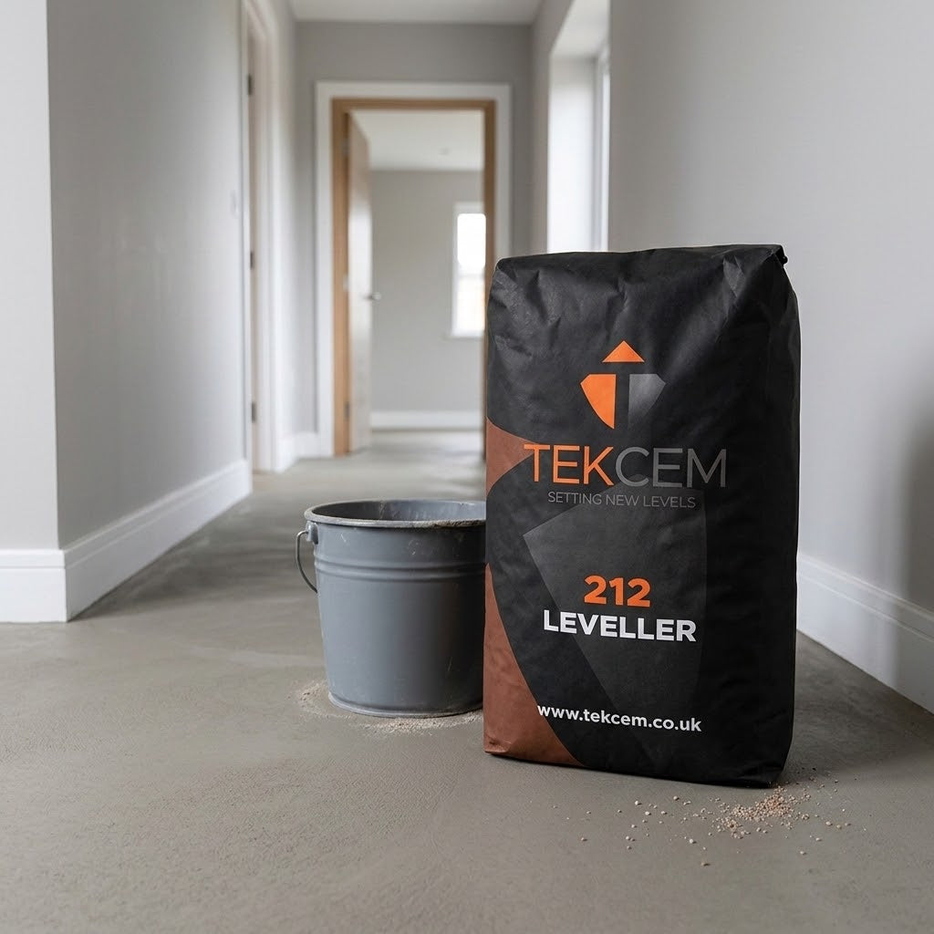Tekcem 212 (2mm-12mm) Levelling Screed 25kg