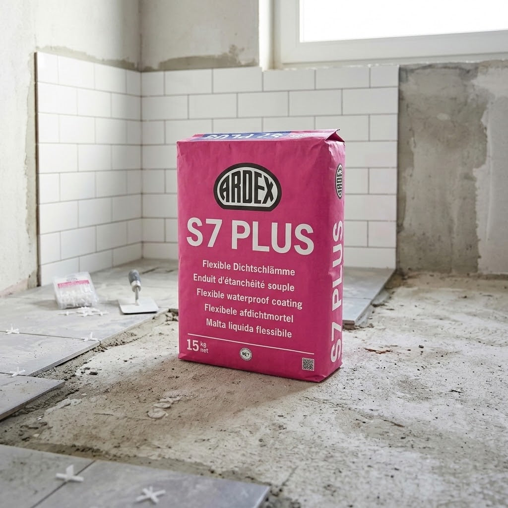 Ardex S7 Plus Flexible Waterproofing (White), 15kg