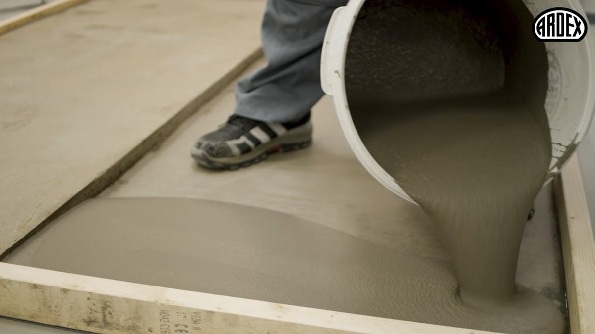 Level uneven floors with ARDEX K 40 HB - Performs all year round