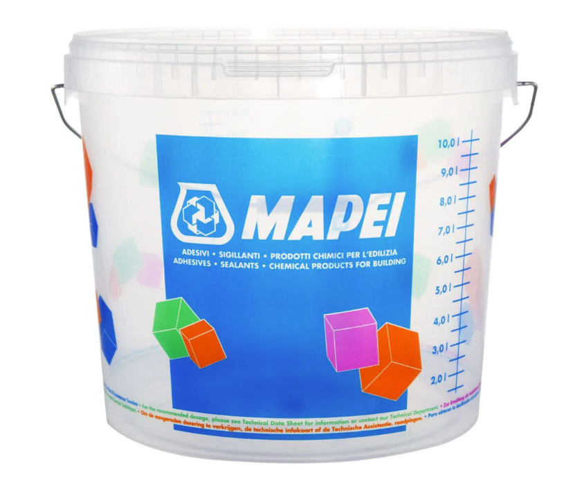 10L Heavy-Duty Mixing Bucket with Measuring Scale | Screedworks UK