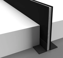TEKCEM Vertical Control Joint Profile 30–100mm | Screedworks UK
