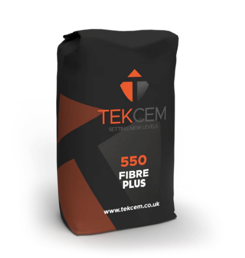 Tekcem 550 Fibre Plus 25kg | Screedworks UK