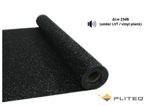 Pliteq Genie RST05 Impact Noise Reduction Acoustic Mat 1.22m x 9.14m (11.15m² / roll) | Screedworks UK