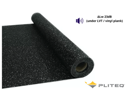 Pliteq Genie RST05 Impact Noise Reduction Acoustic Mat 1.22m x 9.14m (11.15m² / roll) | Screed Works