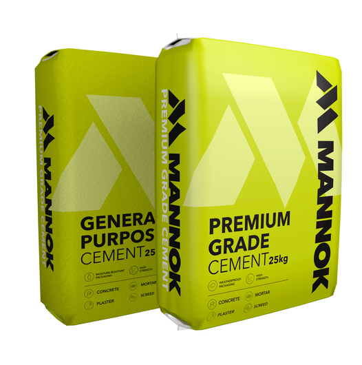 Mannok Premium Grade Cement 25kg | Screedworks UK