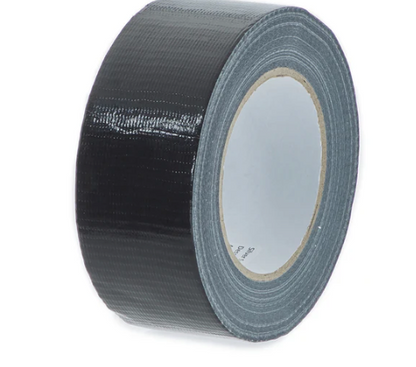 Black Cloth Tape, 45m Roll | Screedworks UK