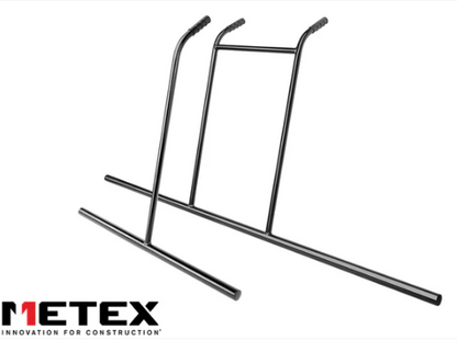 Aluminium Dapple Bar Set - 2 Bar 900 & 2000mm | Screed Works