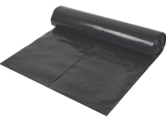 4m x 50m x 500g Black Polythene Vapour Control Layer | Screedworks UK