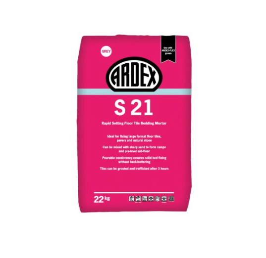 Ardex S21 Floor Tile Adhesive, 22kg | Screedworks UK