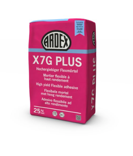 Ardex X7G Plus Flexible Tile Adhesive, 18kg | Screedworks UK
