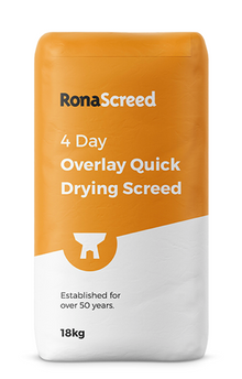 Ronascreed 4 Day overlay ( Pre-Packed Screed), 18KG | Screedworks UK