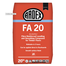 Ardex FA20 Levelling and Smoothing Compound for Timber Floors, 20kg | Screedworks UK