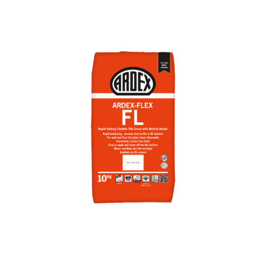 Ardex Flex FL Rapid Setting Flexible Tile Grout, 2.5kg | Screedworks UK