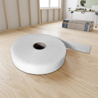 Pliteq PMI Perimeter Isolation Strip 200mm x 5mm x 75m, Acoustic Edge Strip for Floating Screeds