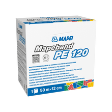 Mapeband PE 120 Waterproofing Joint Tape – 5m Roll (120mm Wide) | Screedworks UK