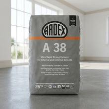 Ardex A38 Ultra Rapid Drying Screed, 25kg
