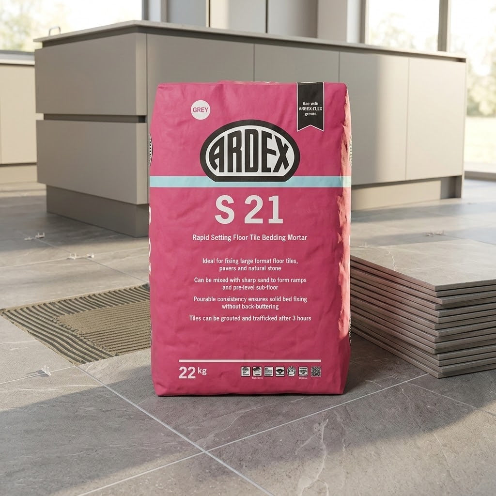Ardex S21 Floor Tile Adhesive, 22kg