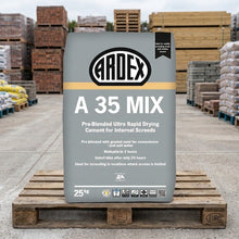 Ardex A35 Mix Ultra Rapid Drying Screed, 25kg