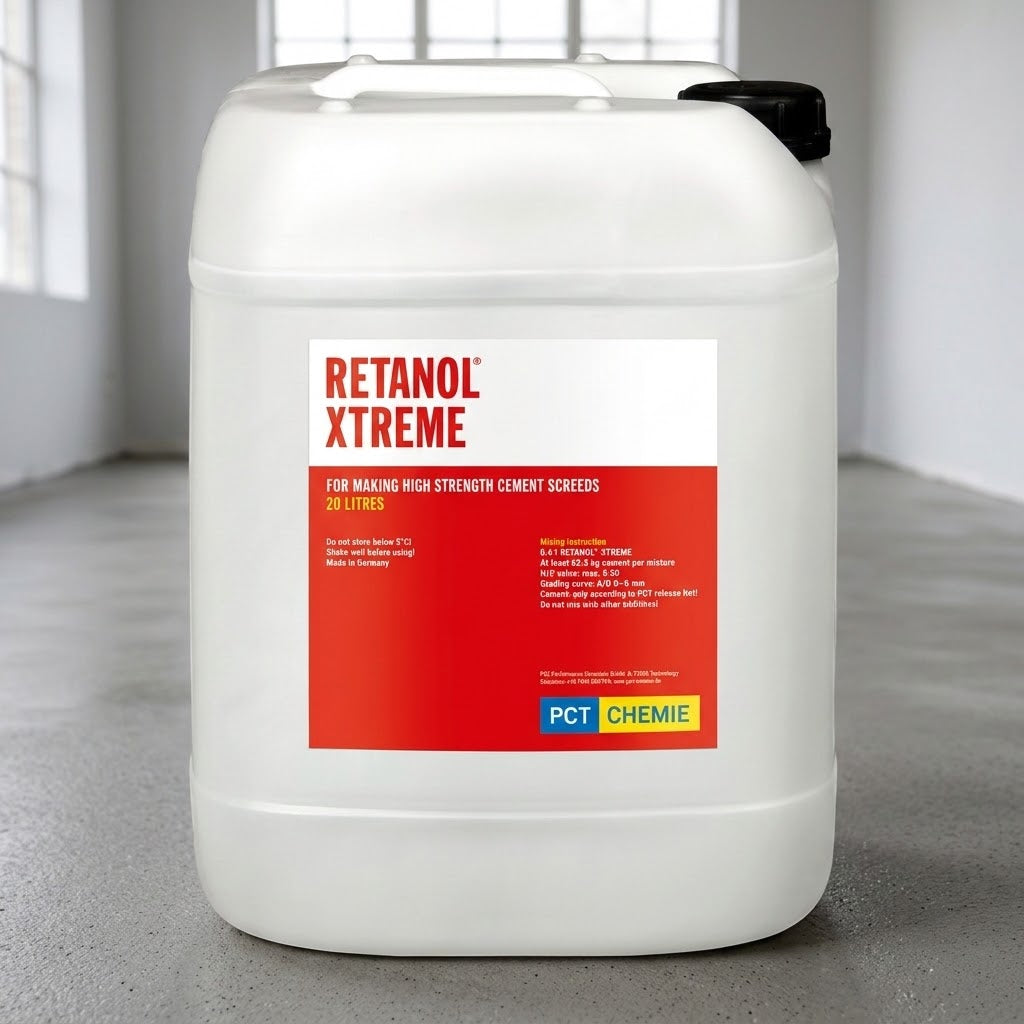 Retanol Xtreme XT - Rapid Drying Floor Screed Additive, 20 Litres