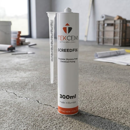 Tekcem Screedfix Crack Repair Resin 300ml Cartridge