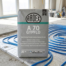 Ardex A70 Gypflo Quick Drying Calcium Sulphate Screed, 25kg